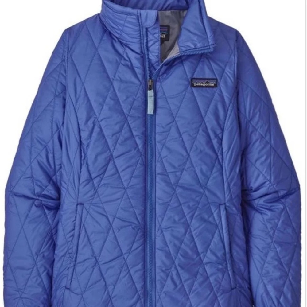Girls SMALL patagonia nano puff full zip jacket Good condition worn but no holes